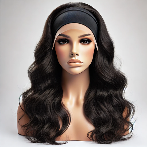 Lucia headband body wave wig