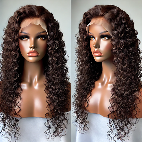 Haper 13x 4.5 curly brown wig