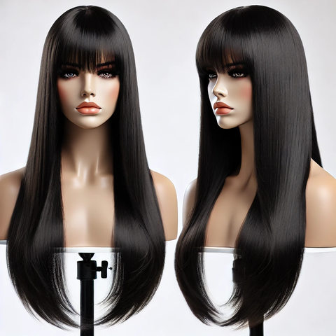 Shayda frange straight wig