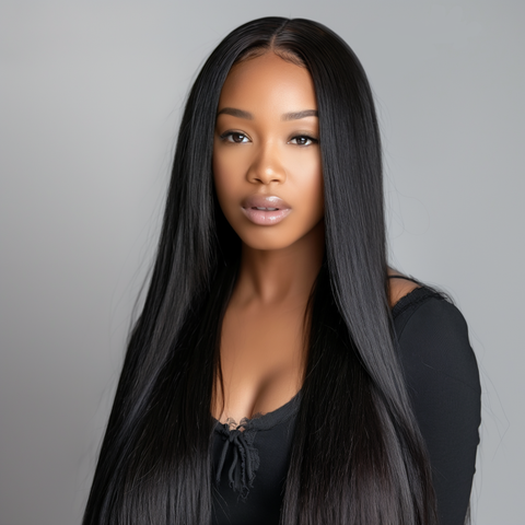 Ava 4x4 glueless straight wig